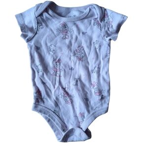 3/15$ Disney Baby Minnie Mouse Pink Onesie Bodysuit | 3–6 Months